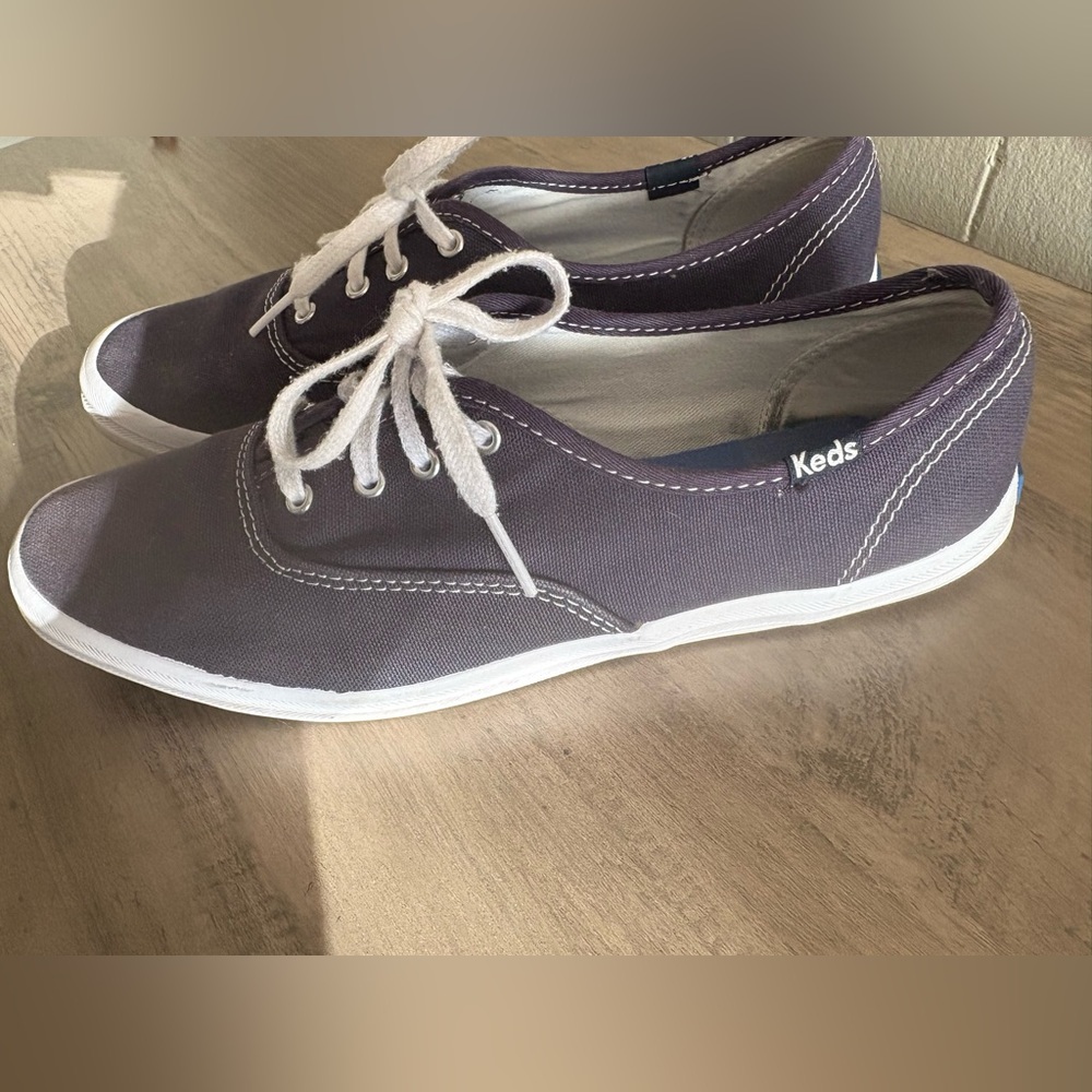 Keds Charcoal Canvas Sneakers